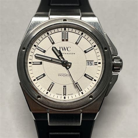 iwc ingenieur rubber strap.